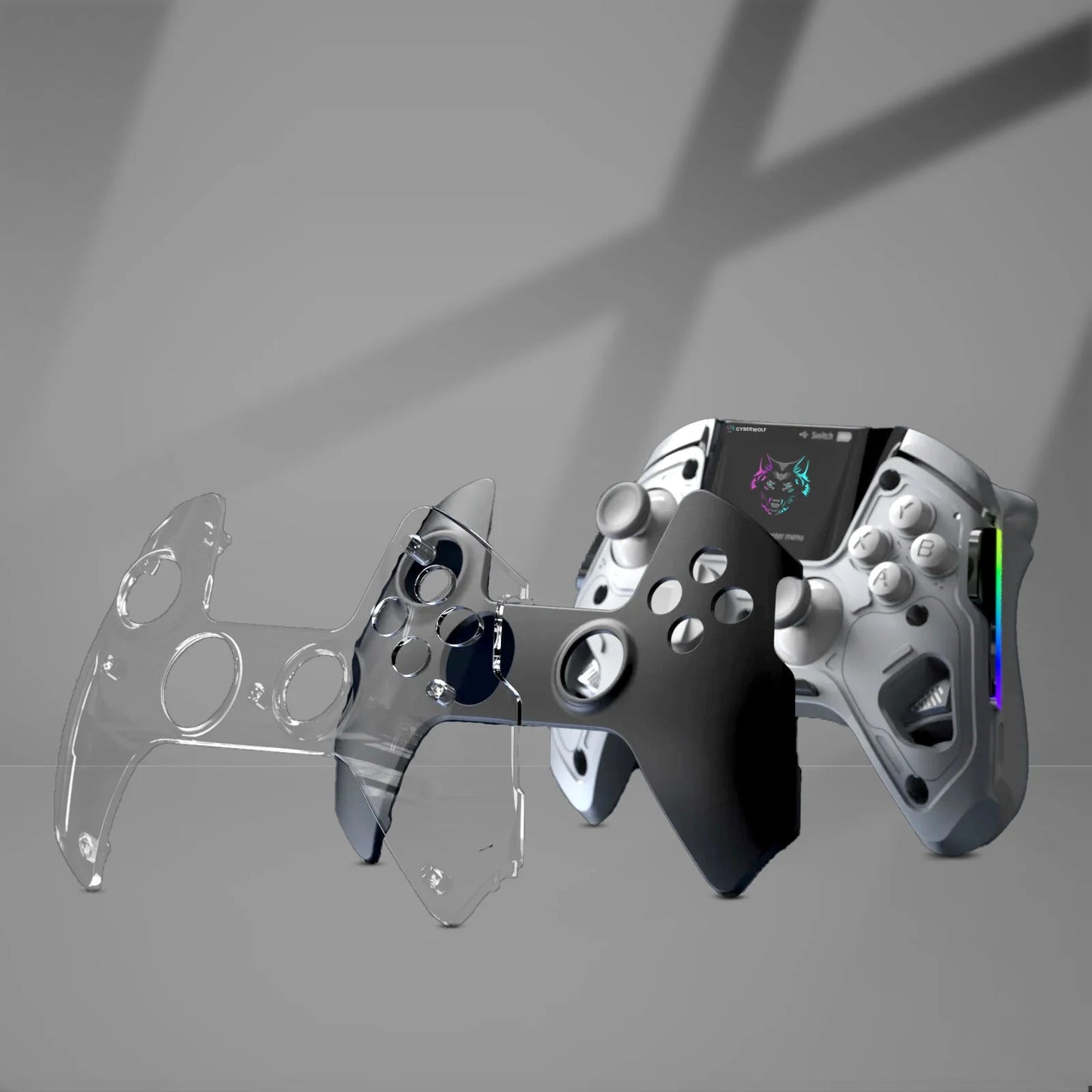 Transparent Magnetic Cover for Cyberwolf Vision Alpha Cyberwolf