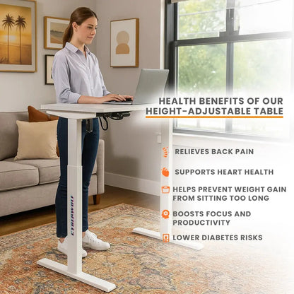 Cyberwolf Hydraulic Table - Premium Height Adjustable Desk (Regular) My Store