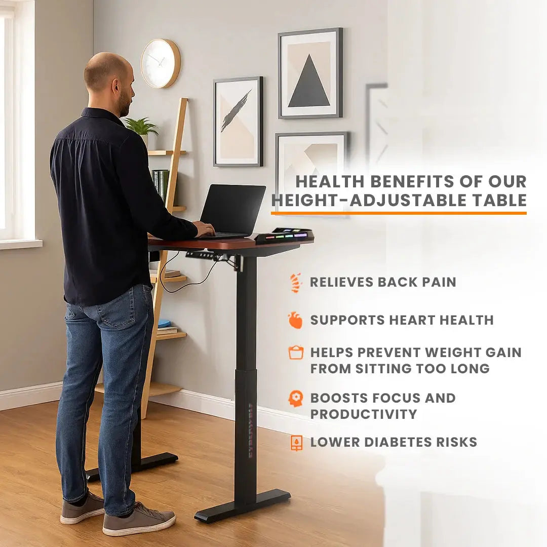 Cyberwolf Hydraulic Table - Premium Height Adjustable Desk (Regular) My Store