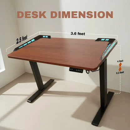 Cyberwolf Hydraulic Table - Premium Height Adjustable Desk (Regular) My Store