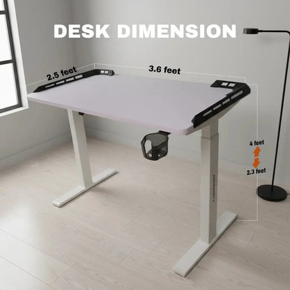 Cyberwolf Hydraulic Table - Premium Height Adjustable Desk (Regular) My Store