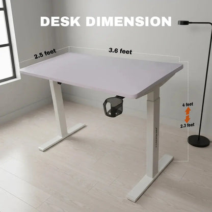 Cyberwolf Hydraulic Table - Premium Height Adjustable Desk (Regular) My Store