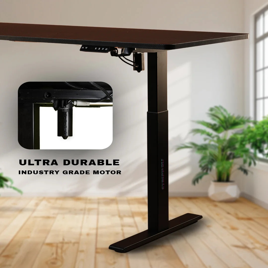 Adjustable desk for home office setup