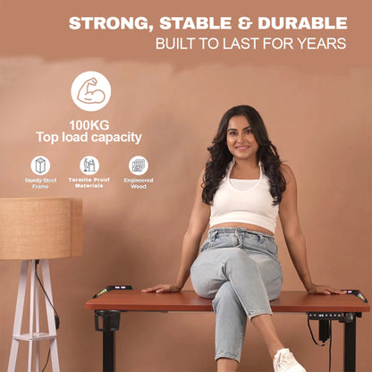 Cyberwolf Hydraulic Table - Premium Height Adjustable Desk (Regular) My Store