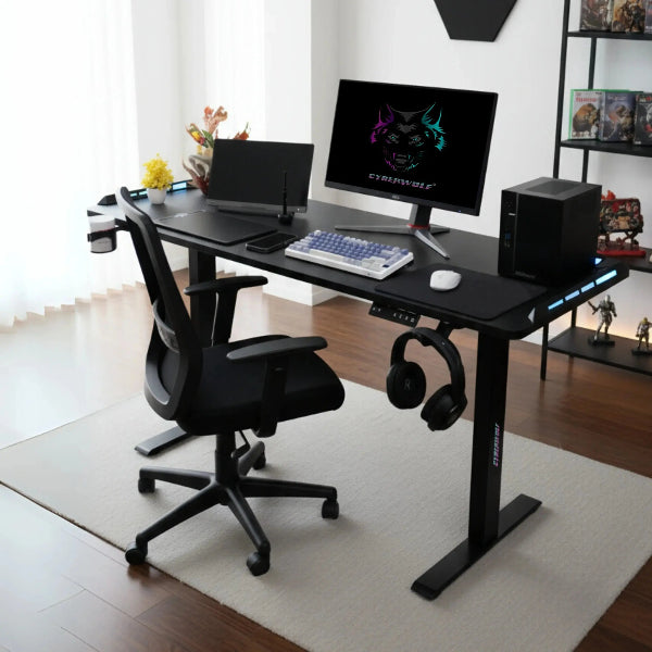 Cyberwolf Hydraulic Gaming Table Regular - Cyberwolf India.