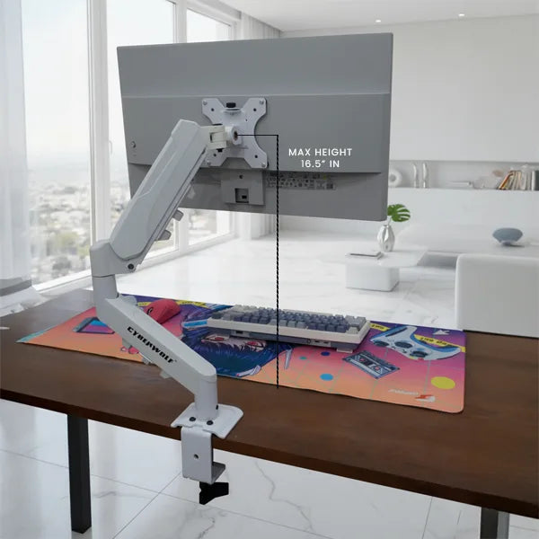 Cyberwolf Monitor Mount-Gas Spring Table Mount My Store