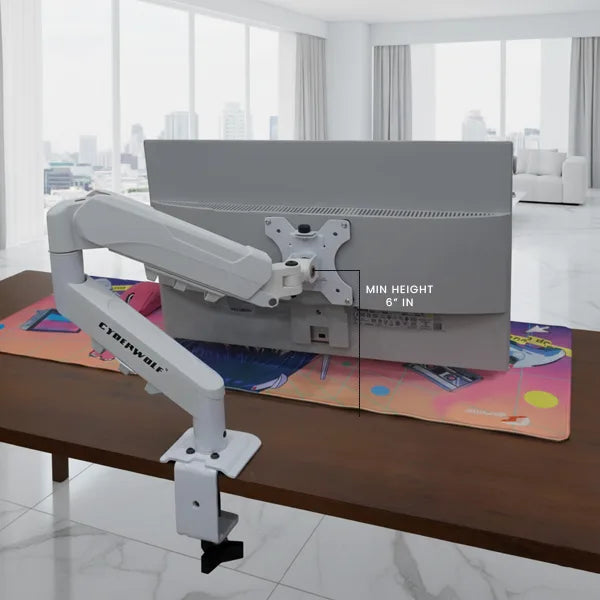 Cyberwolf Monitor Mount-Gas Spring Table Mount My Store