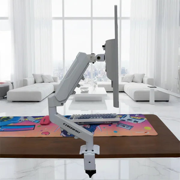 Cyberwolf Monitor Mount-Gas Spring Table Mount My Store