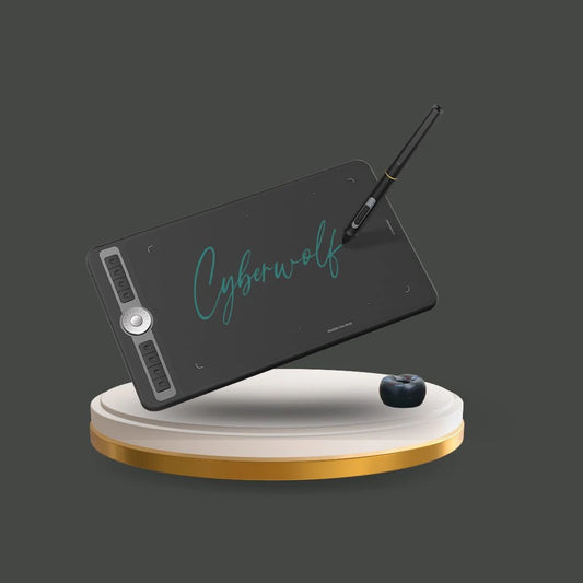 Cyberwolf Pentab T5050 drawing tablet with dial encoder