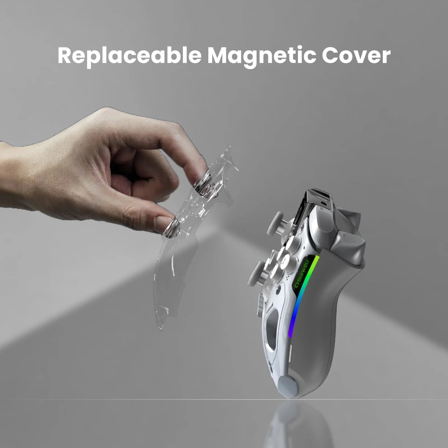 Magnetic Cover for Cyberwolf Vision Alpha (Transparent) My Store